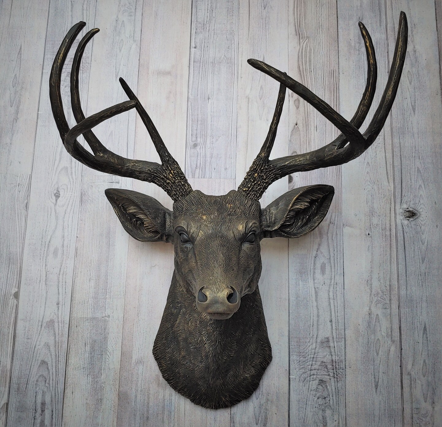 Faux on sale deer head