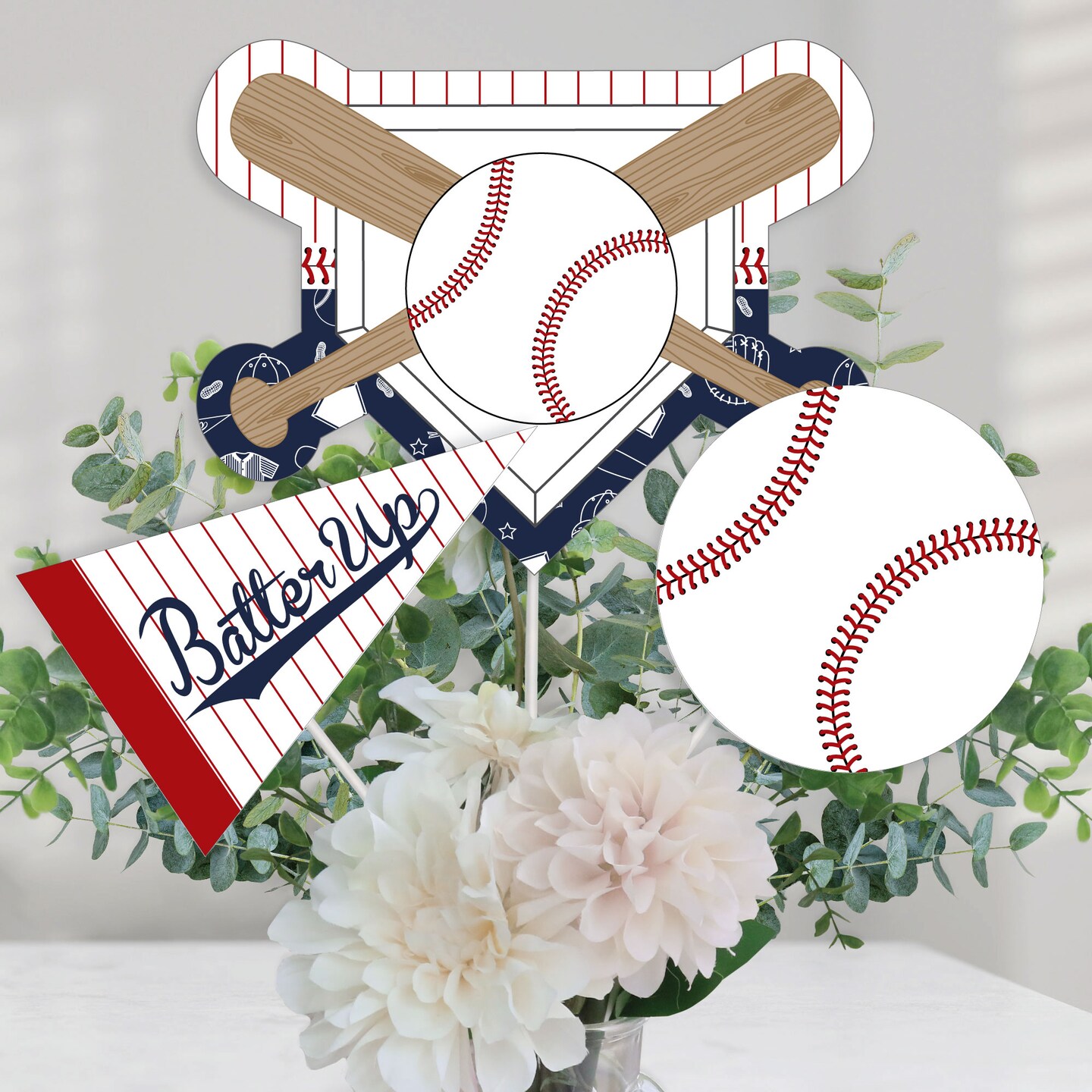 Big Dot of Happiness Batter Up - Baseball - Baby Shower or