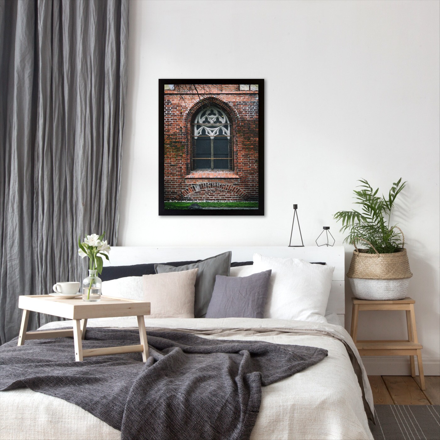 Gothic Window With White by Tanya Shumkina Frame  - Americanflat