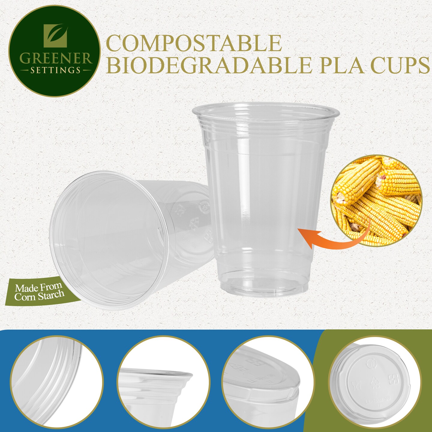 Five Best Compostable Disposable Cups - Greenprint