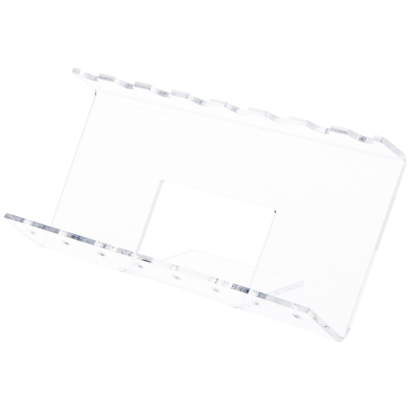 Plymor Clear Acrylic 8 Pen Tilted-Back Display Holder, 3.625