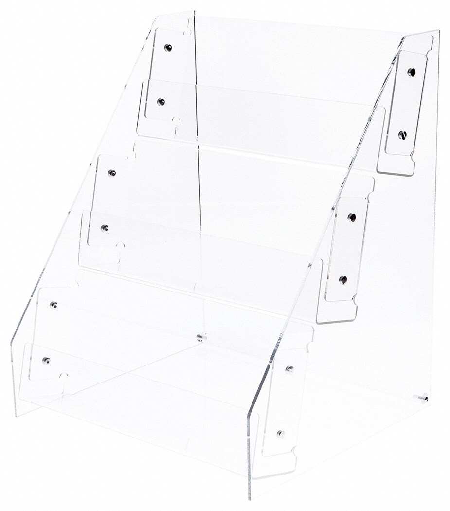 Plymor Clear Acrylic 4Level Tilted Card Display Rack Michaels