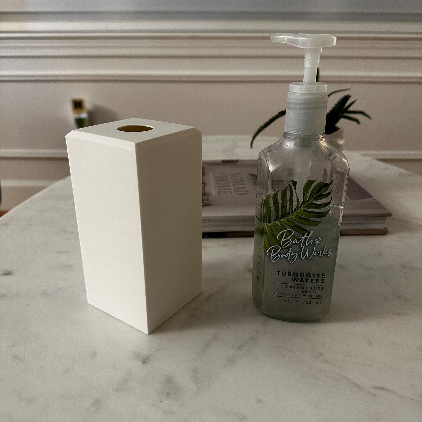 Gel Square Soap Dispenser Holder for Bath and Body Works Gel Dispensers