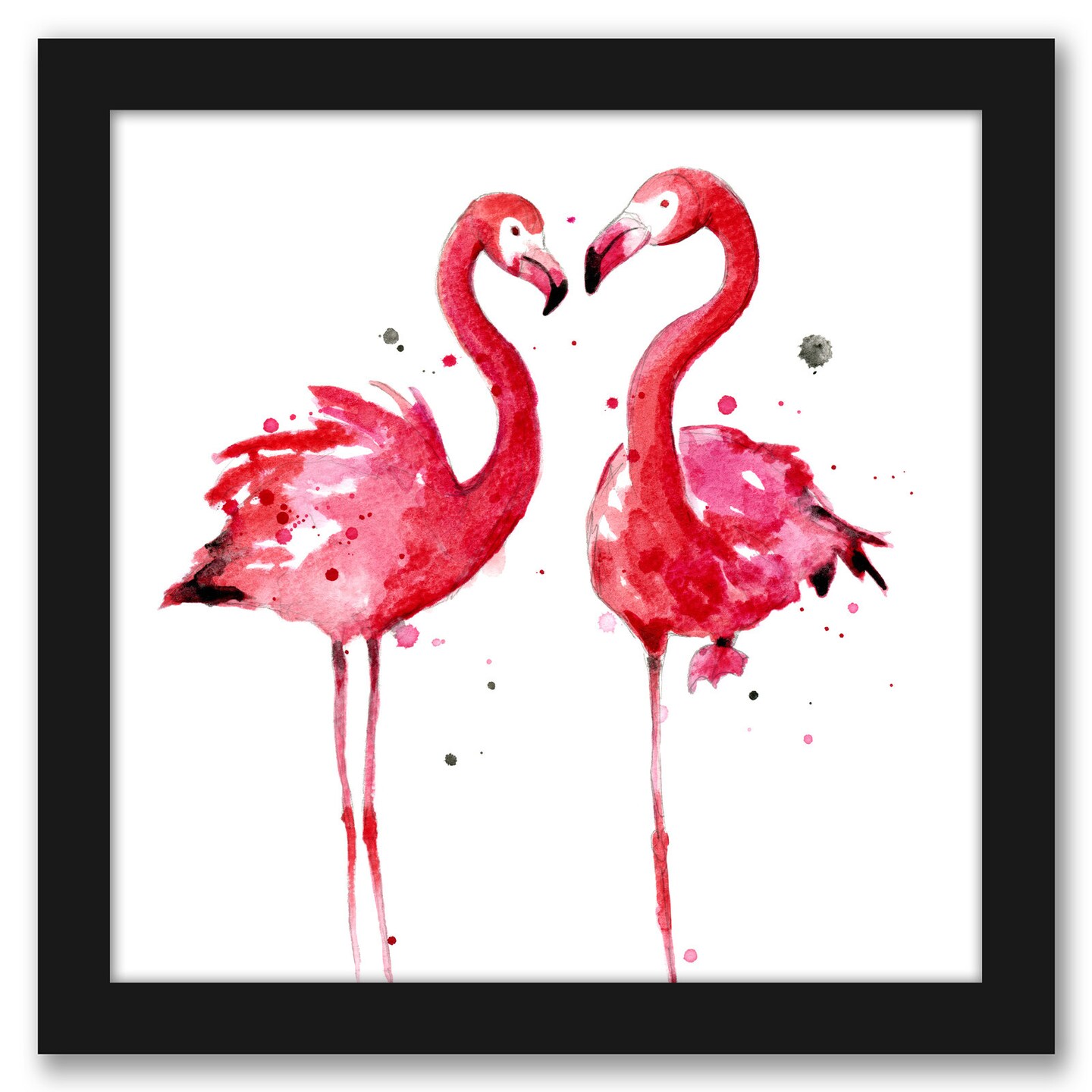 Pink Flamingos by Sam Nagel Frame  - Americanflat