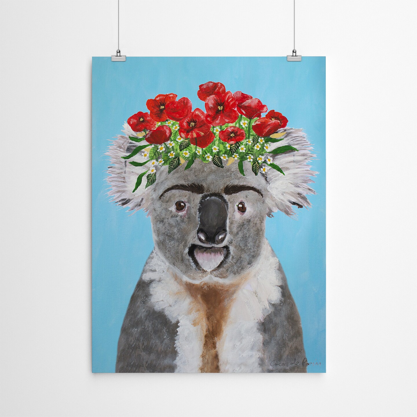 Koala by Coco de Paris  Poster Art Print - Americanflat