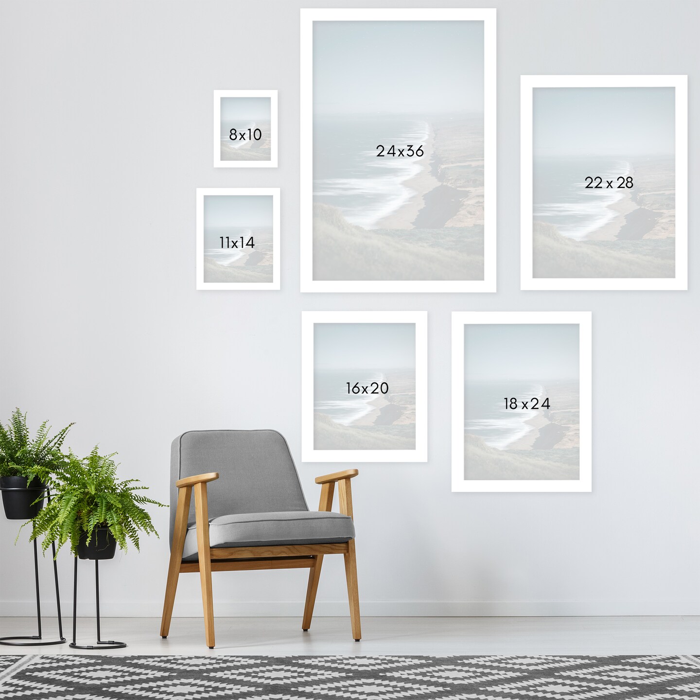 Moonlit Cali by Torrey Merritt Frame  - Americanflat