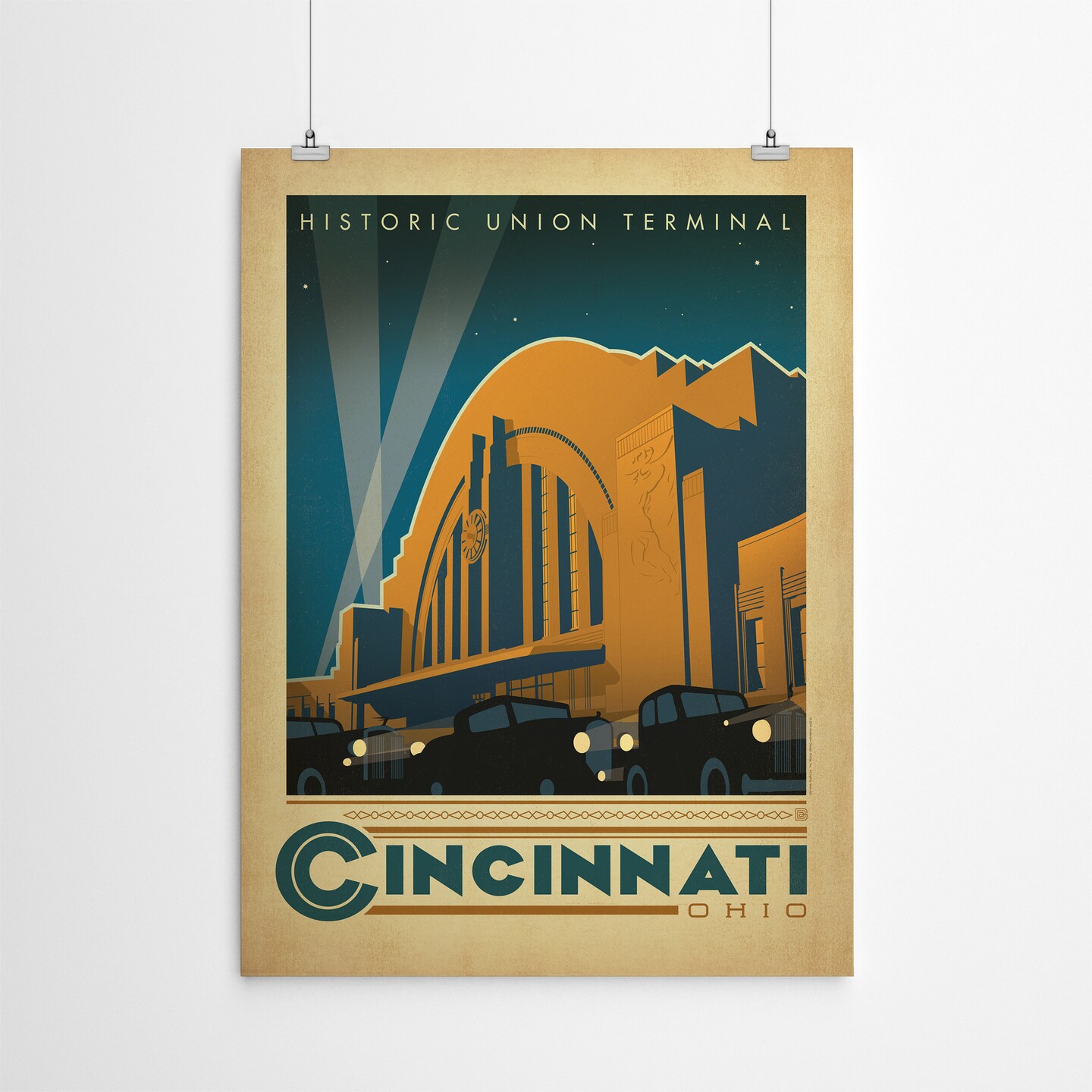 Asa Cincinnati by Anderson Design Group  Poster Art Print - Americanflat