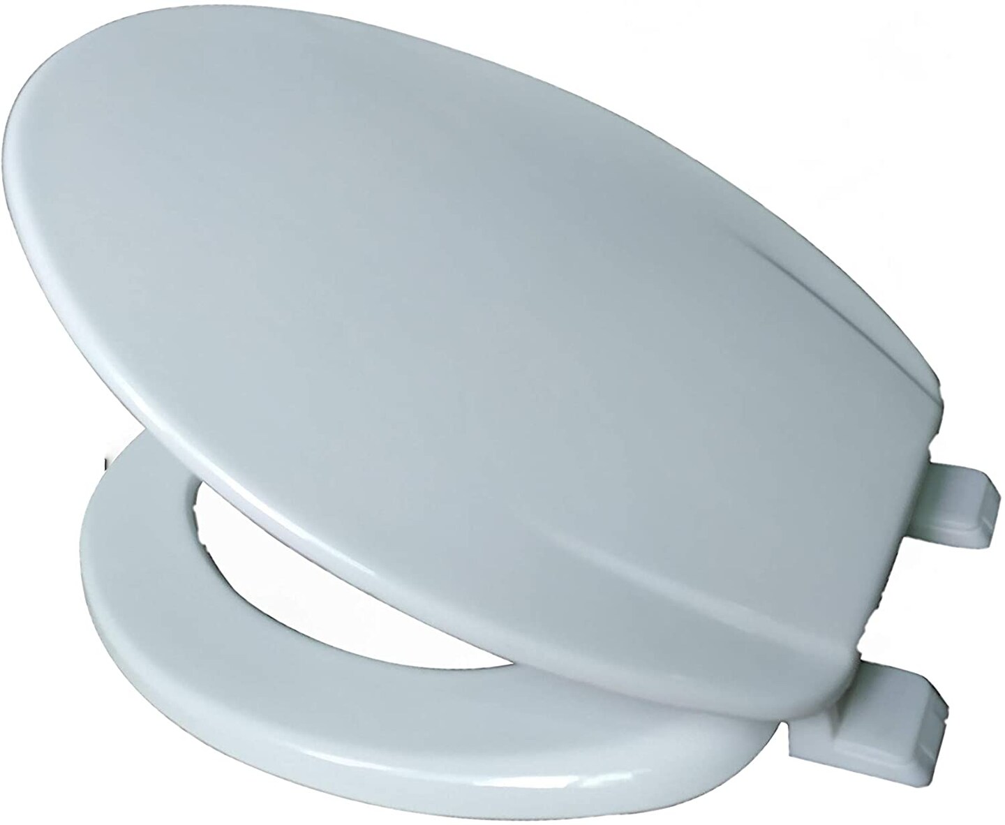 J&V Textiles Elongated Toilet Seat With Easy Clean & Change Hinge