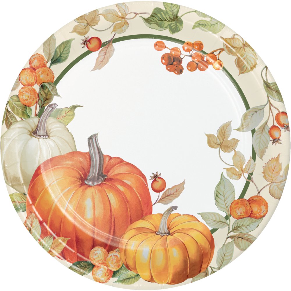 Harvest dinner clearance plates