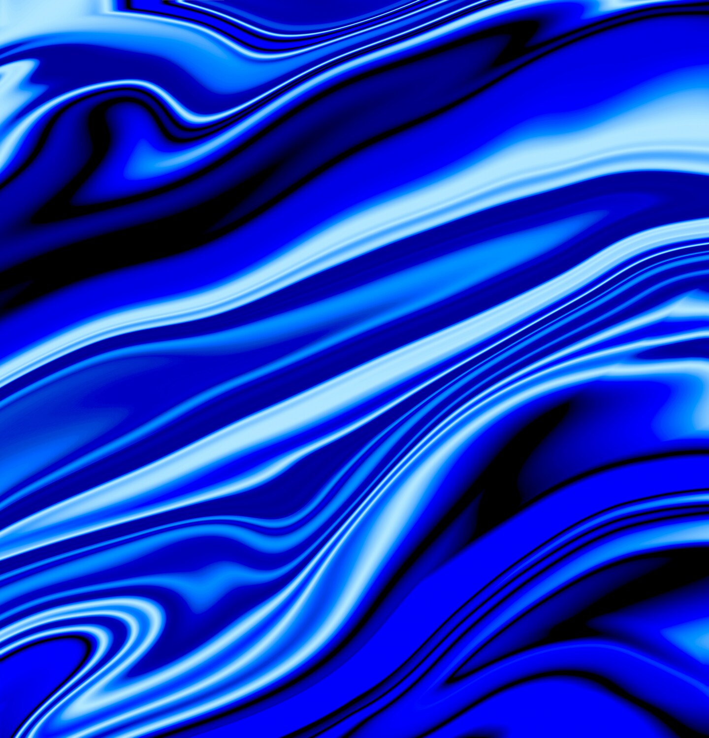 Blue Streak by Ashley Camille Shower Curtain 71&#x22; x 74&#x22;