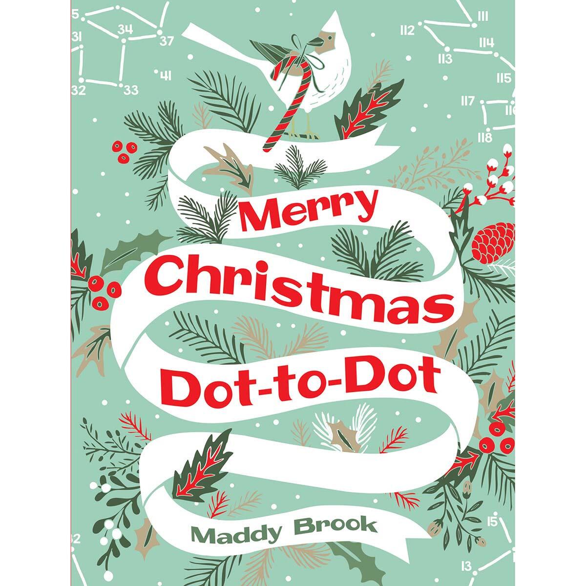 Dover  Merry Christmas Dot-to-Dot Coloring Book