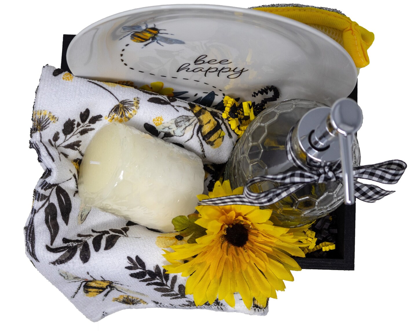 Bee Happy Bee Themed Gift Basket