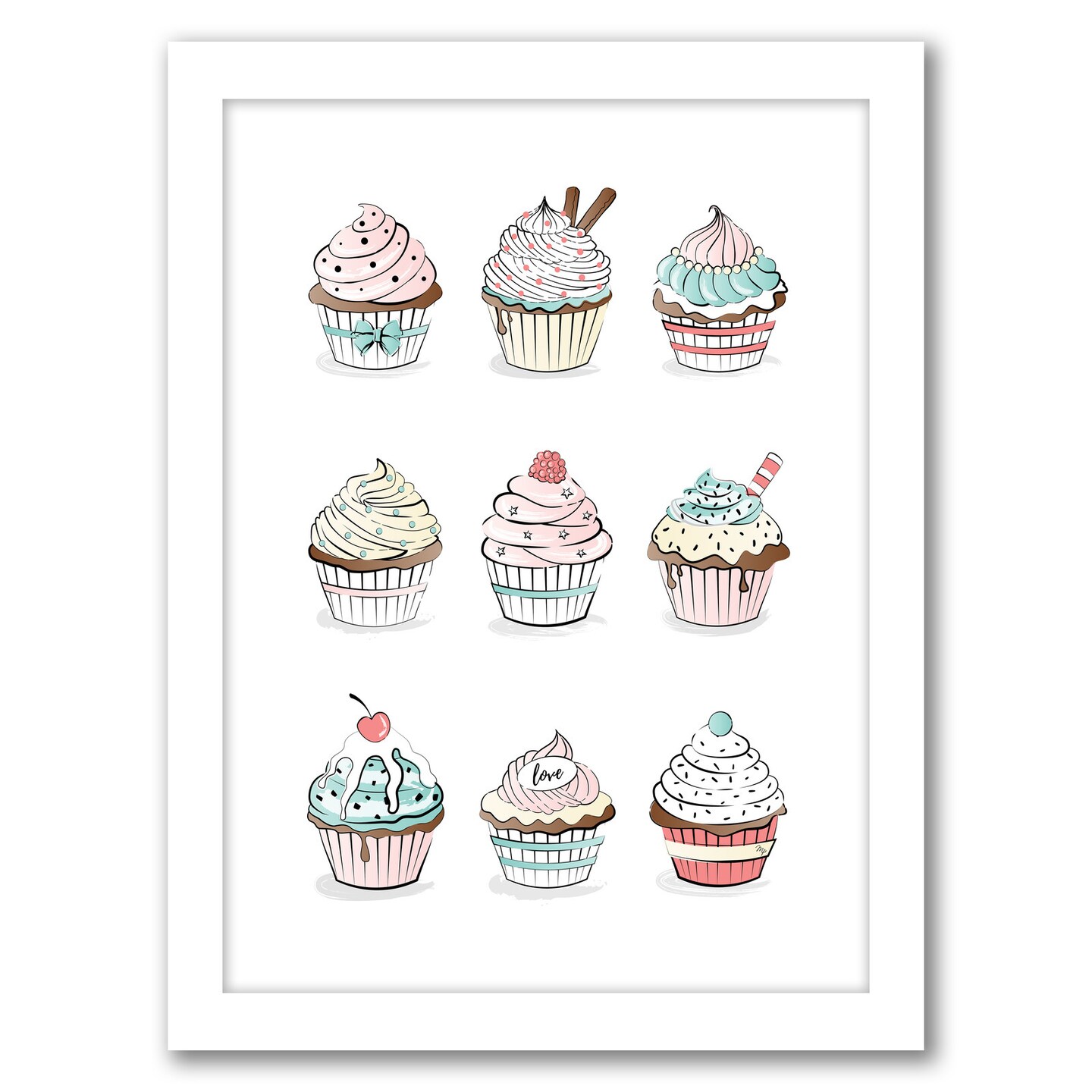 Cupcakes by Martina Frame  - Americanflat