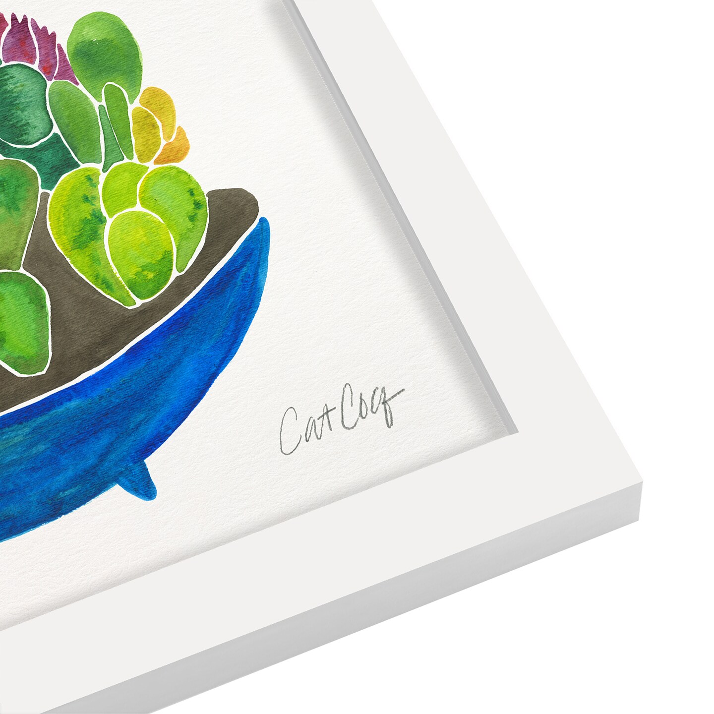 Succulents by Cat Coquillette Frame  - Americanflat