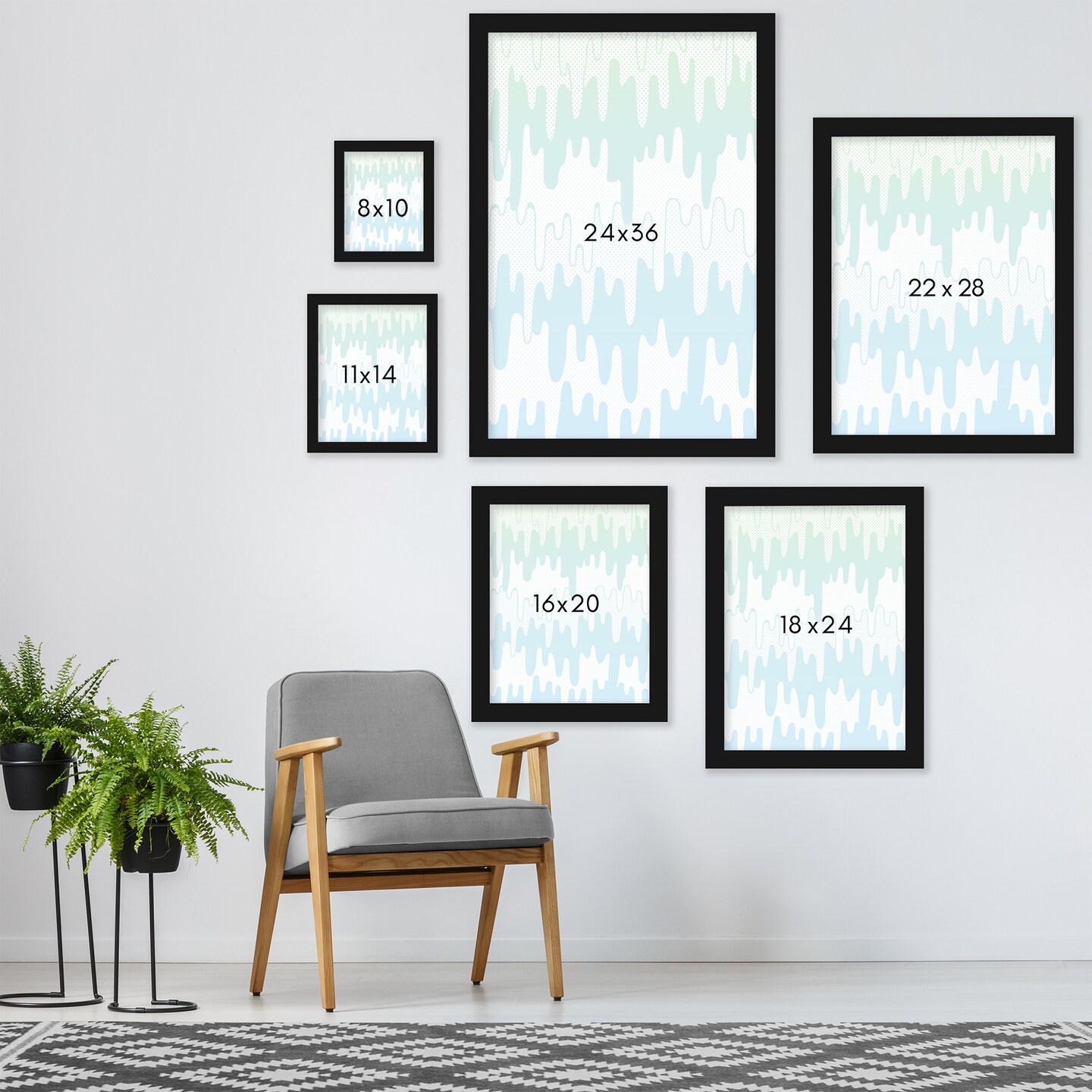 Trippy Drippys by Joe Van Wetering Frame  - Americanflat