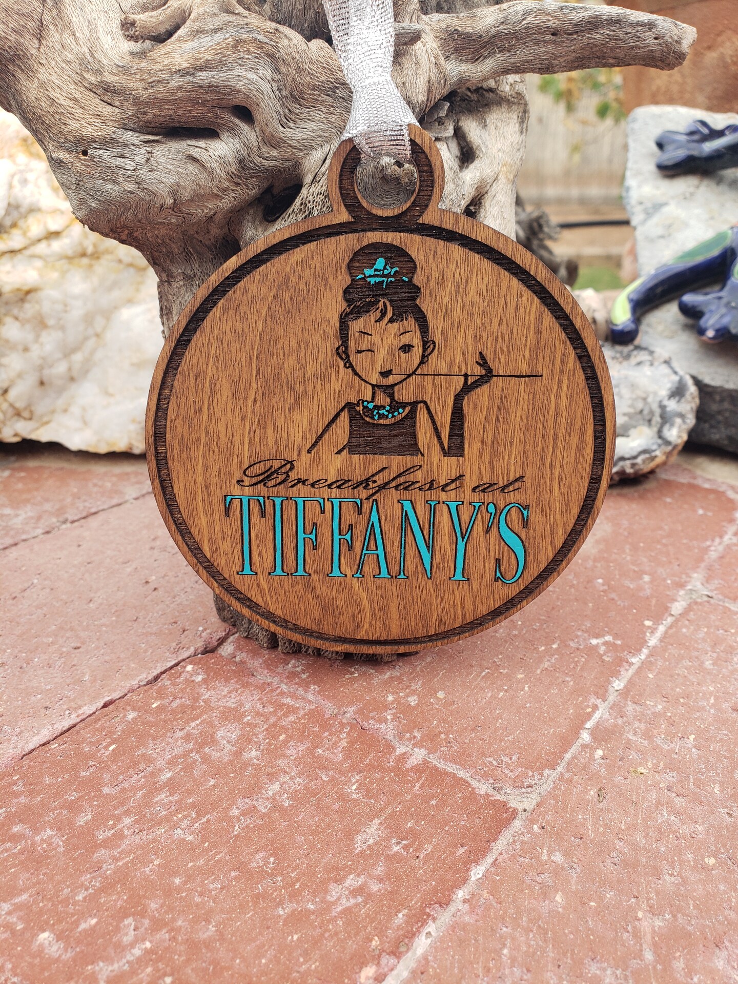 Breakfast at deals tiffany's keychain