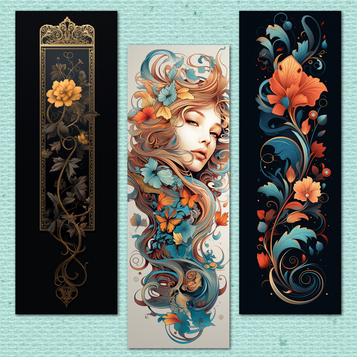 How-To name is Bookmark Designs from AI Generated Art