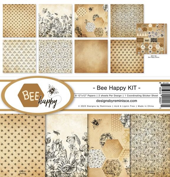 Reminisce Bee Happy Collection Kit