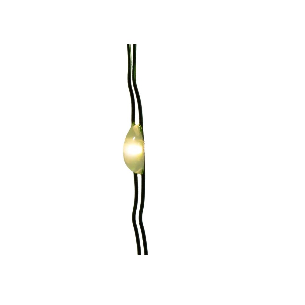 KSA 50 Count Battery Operated Warm White Twinkle Fairy Lights, 2.5 ft Green Wire