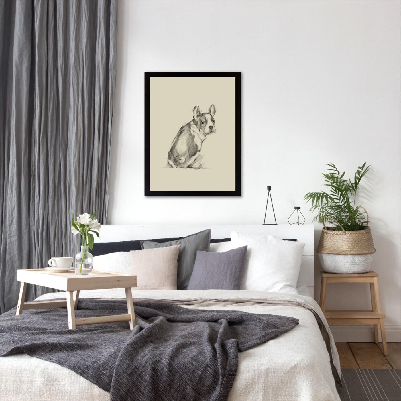 Puppy Dog Eyes Iv By Ethan Harper by World Art Group Frame  - Americanflat