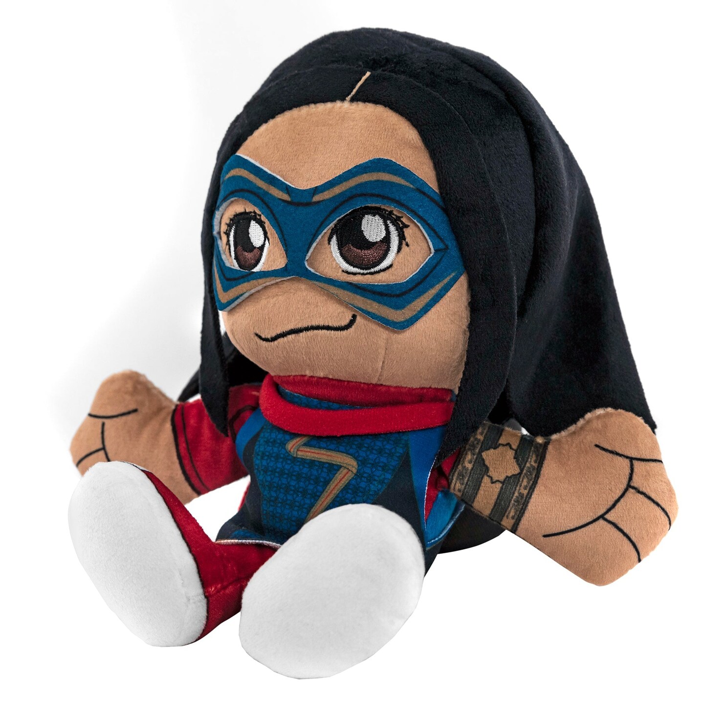 Bleacher Creatures Marvel Ms. Marvel 8&#x22; Kuricha Sitting Plush