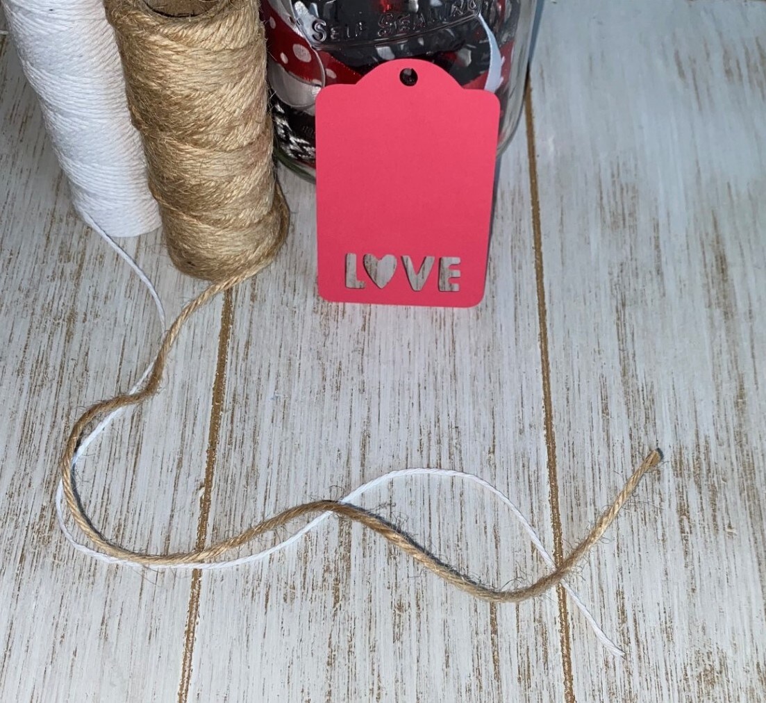 LOVE Thank you Tag Gift tag Favor Tags Customize Tag Color Set of 20 MakerPlace by Michaels