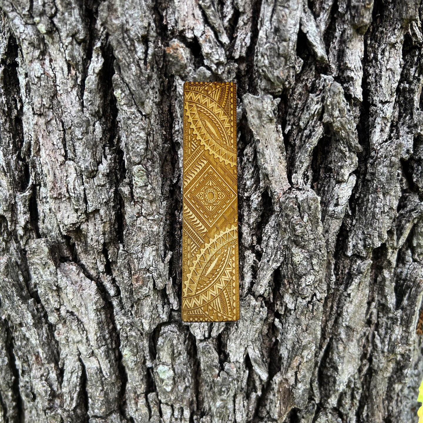 Bookmark - Polynesian Tribal - Birch Bookmark - Polynesian Tribal - Birch