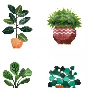 Diamond Painting with Clumsy Crafting Club