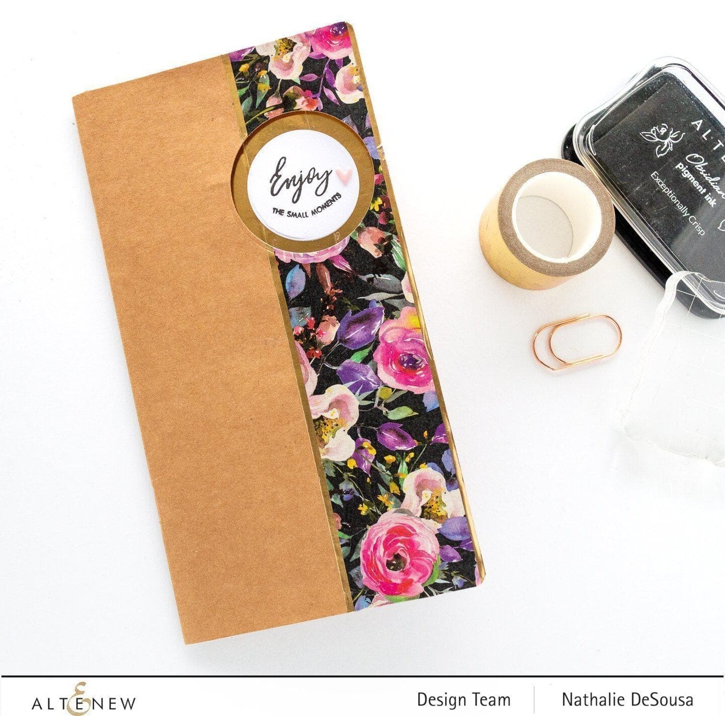 Retired - Gold Foil 1 inch Washi Tape