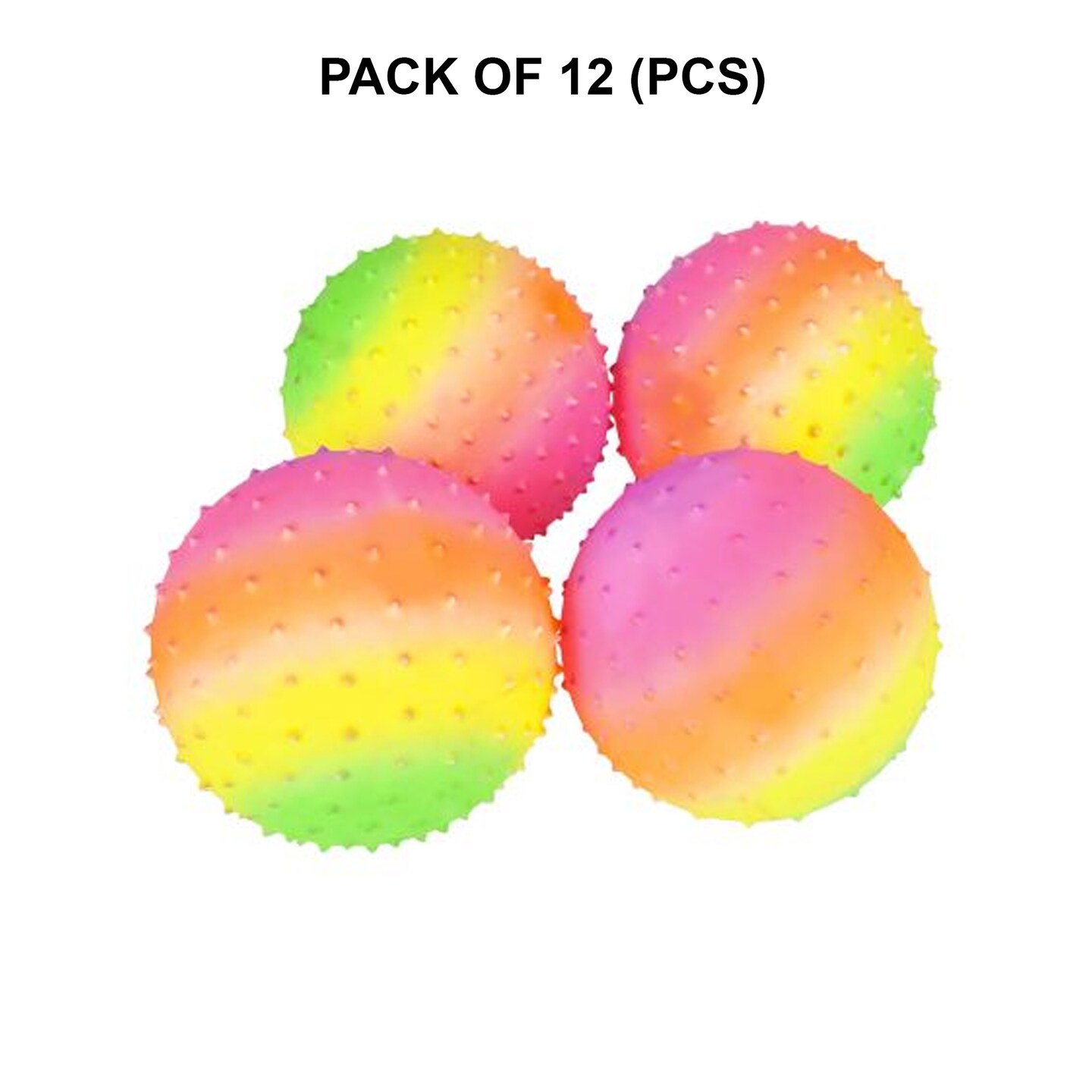 Inflatable Rainbow Knobby Balls | MINA&#xAE;