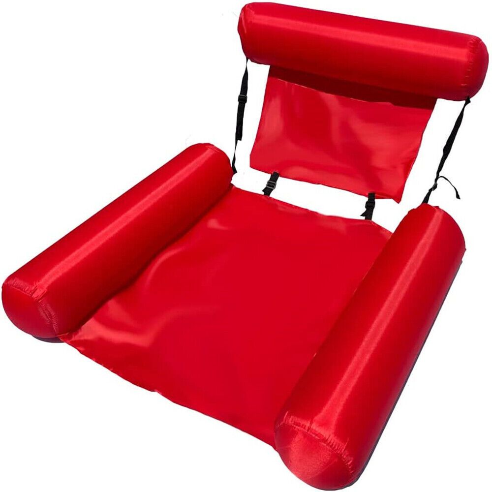Inflatable Foldable Swimming Pool Float Chair Beach Raft Water Toy ...