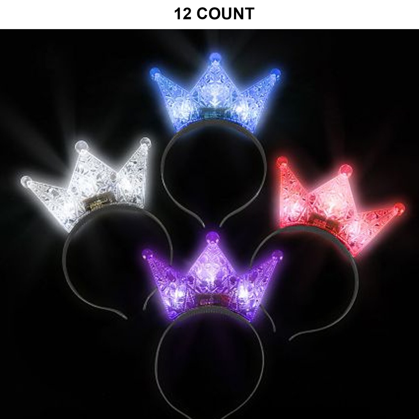 Flashing Crown Headbands | MINA&#xAE;