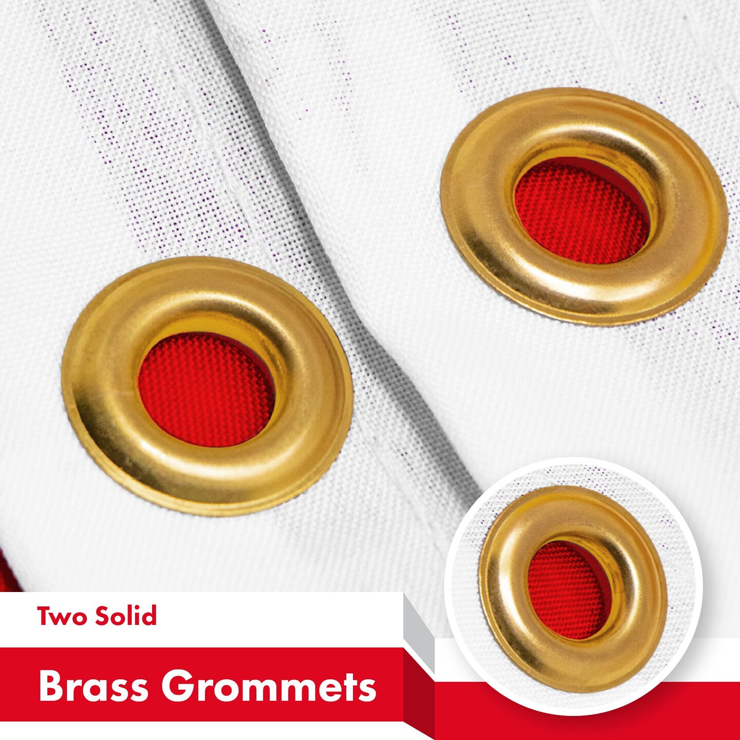 G128 Combo Pack: American USA Flag 3x5 Ft & Monaco Monégasque Flag 3x5 Ft | Both LiteWeave Pro Series Printed 150D Polyester | Country Flag, Indoor/Outdoor, Vibrant Colors, Brass Grommets