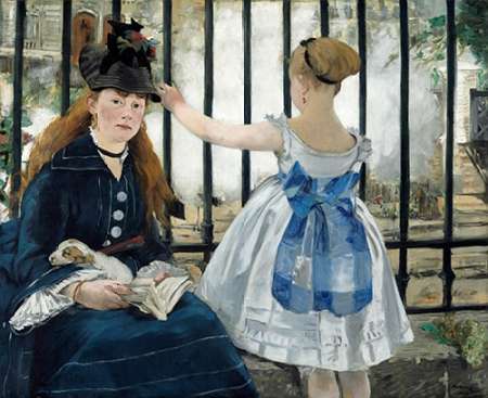 The Railway, 1873 Poster Print by Edouard Manet - Item # VARPDX373499