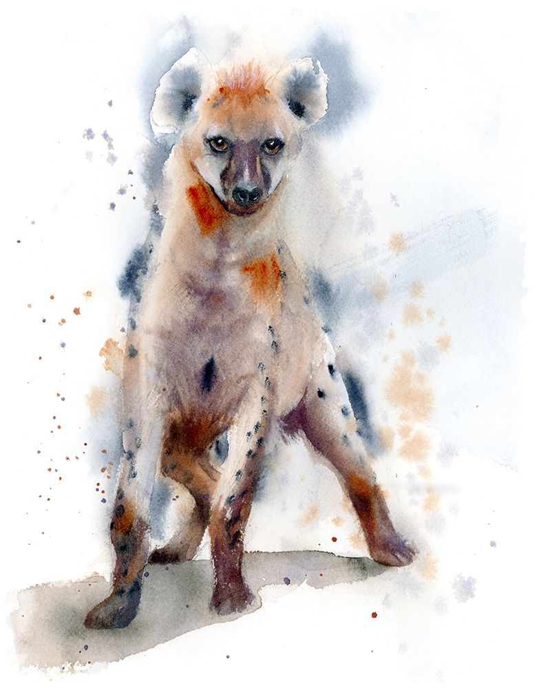 Hyena Poster Print by Olga Shefranov - Item # VARPDXOG1076