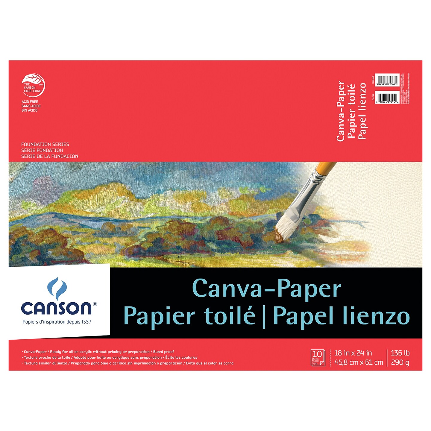 Canson Foundation Series CanvaPaper Pad 18" x 24" Michaels