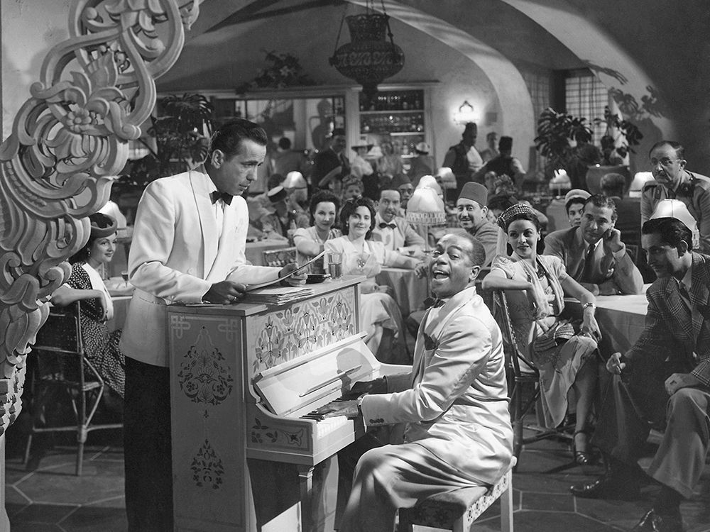 Humphrey Bogart - Casablanca Poster Print by Hollywood Photo Archive Hollywood Photo Archive - Item # VARPDX487430