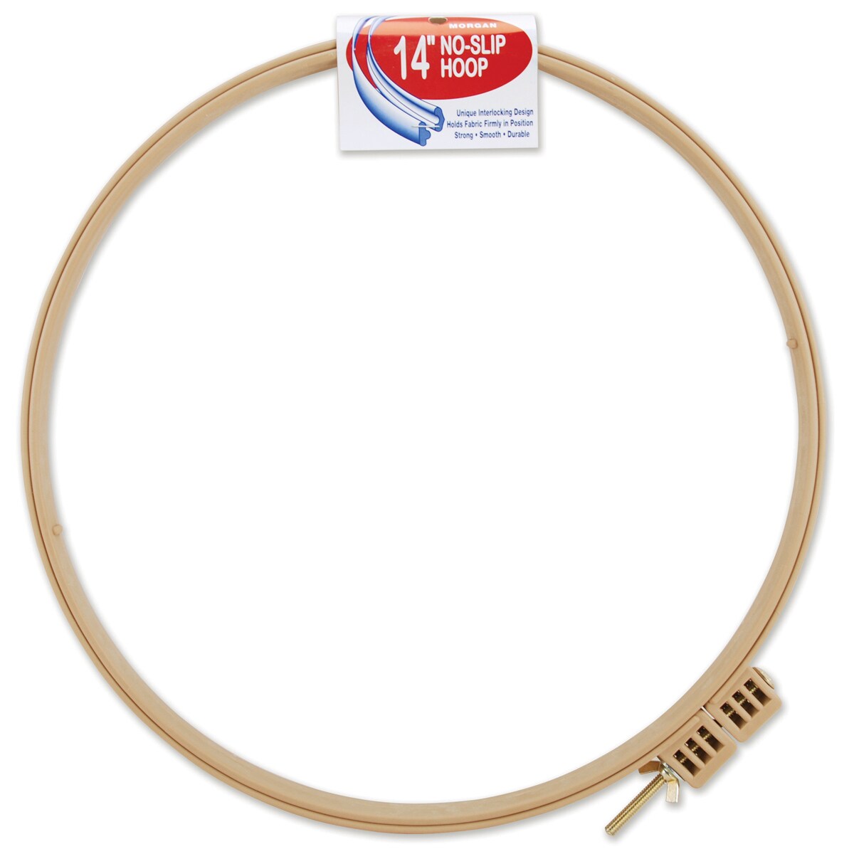 Morgan Plastic No-Slip Quilting Hoop 14&#x22;