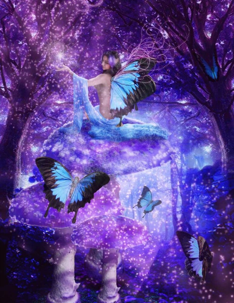 Sky Fairy Poster Print by Babette - Item # VARPDX82388
