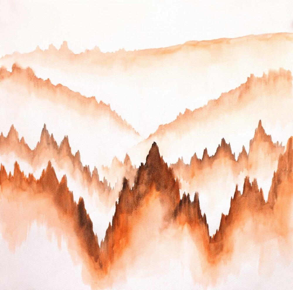 Distant Mountains and Trees Poster Print by Atelier B Art Studio - Item # VARPDXBEGLAN117