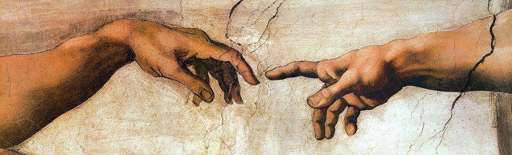 Creation Of Adam Poster Print by Michelangelo Michelangelo - Item # VARPDX373535