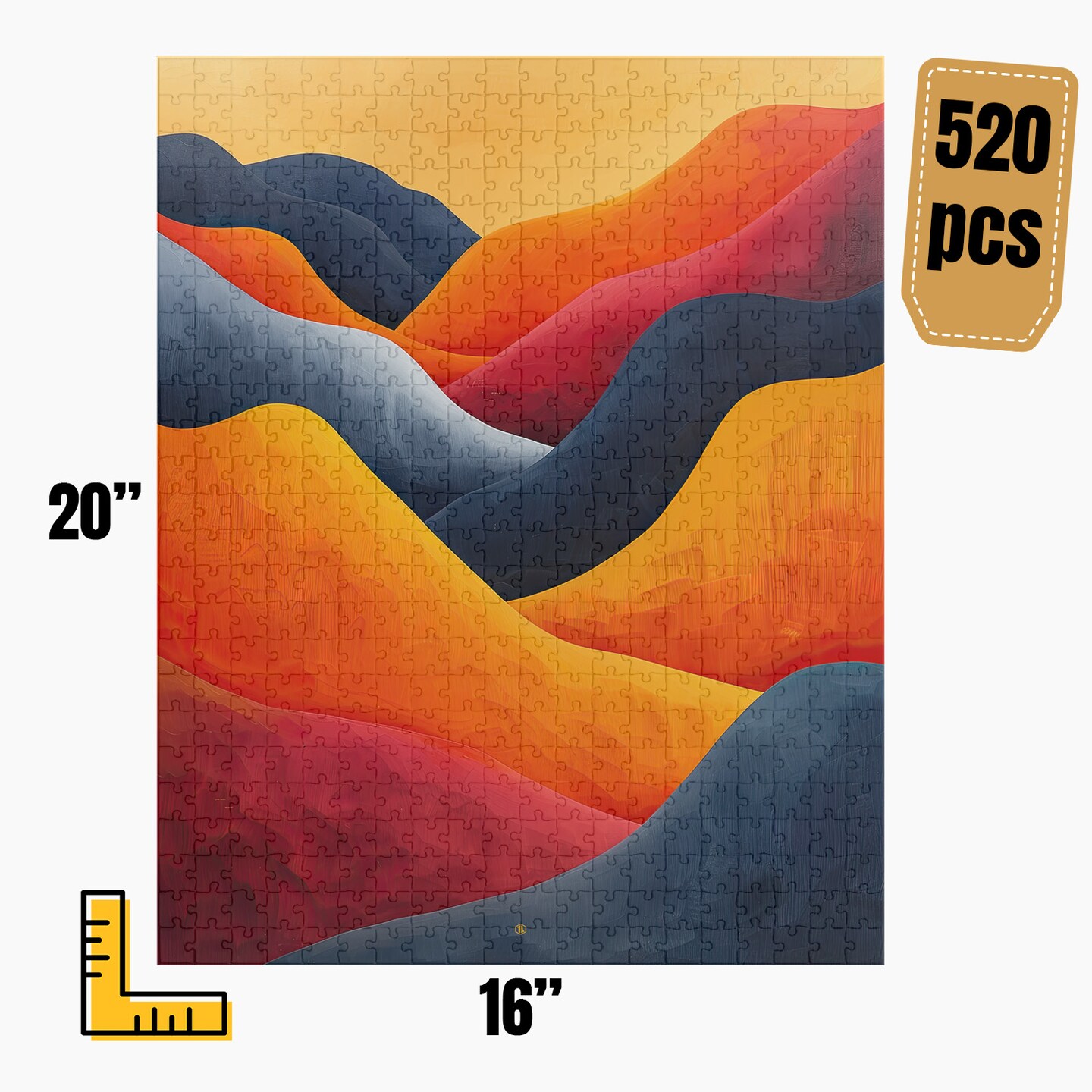 Modern Abstract Art Jigsaw Puzzle | S25A13 | MakerPlace by Michaels