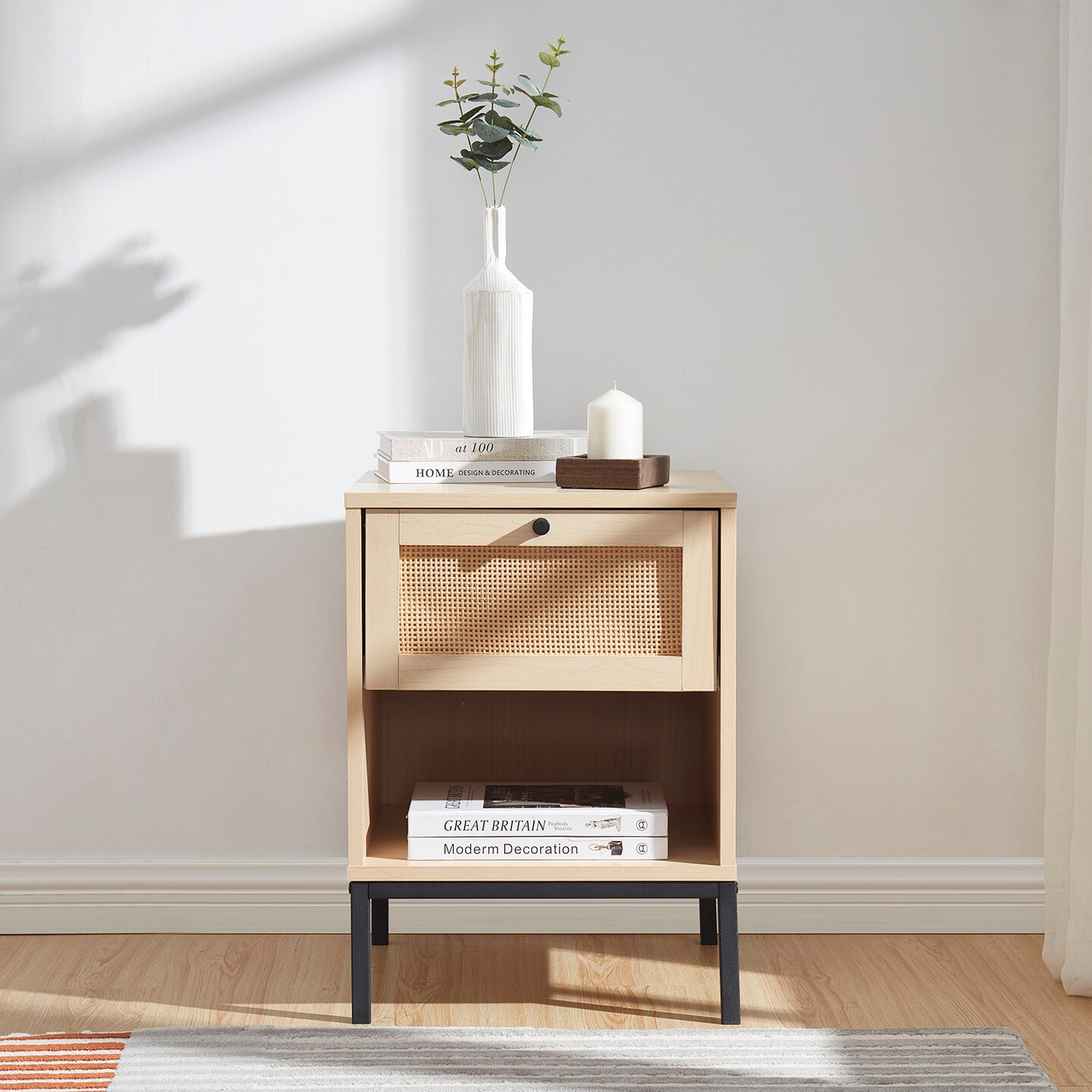 Nestl Small Night Stand End Table