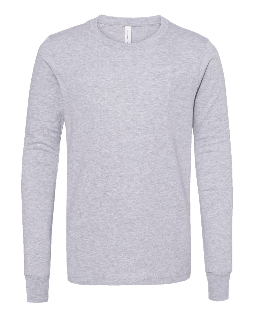 BELLA + CANVAS&#xAE; Youth Heather CVC Crewneck Long Sleeve Tee - 3501YCVC