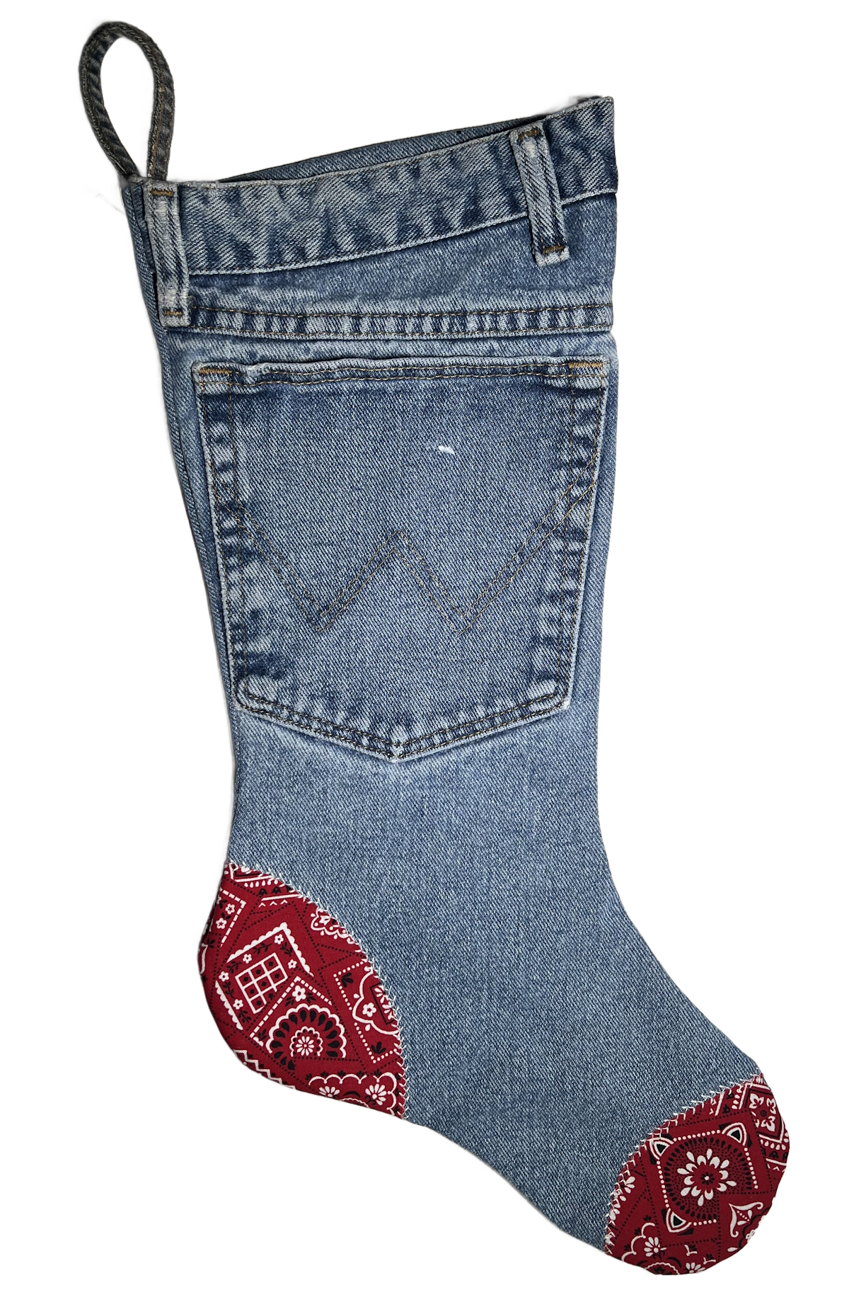 QUIXOTIC STOCKINGS PRINTED JEANS