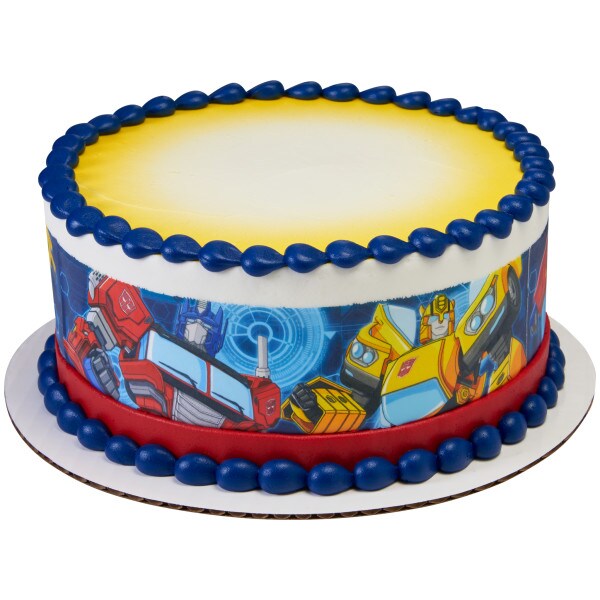 Transformers&#x2122; Ready for Battle Edible Cake Topper Image Strips
