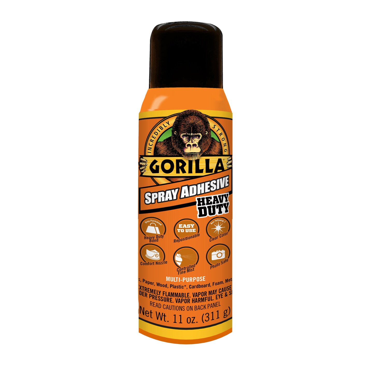 Gorilla Spray Adhesive, 11 oz.