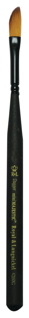 Royal Brush Mini Majestic Brush, Dagger, 1/4&#x22;