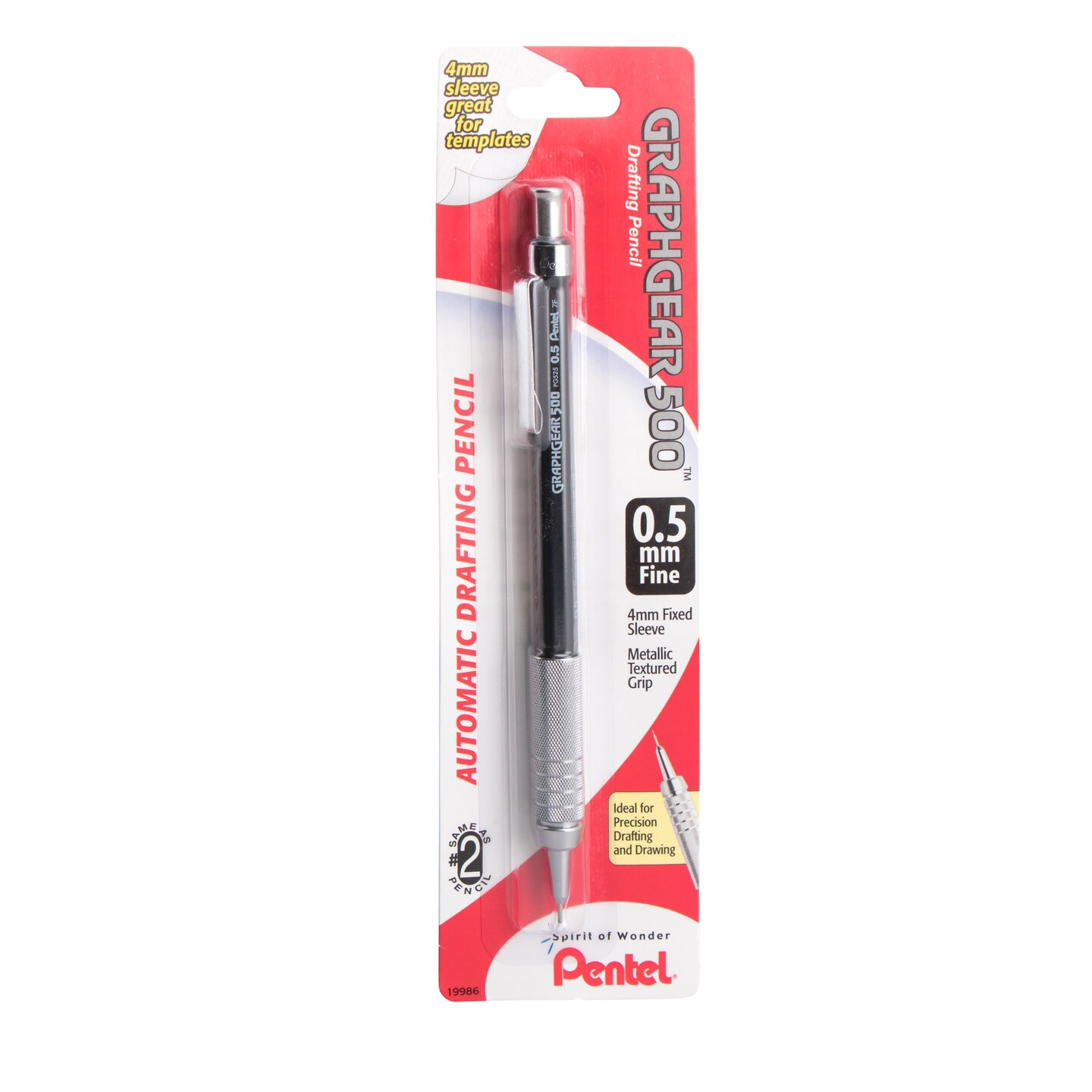 Pentel GraphGear 1000 Drafting Pencil .3mm