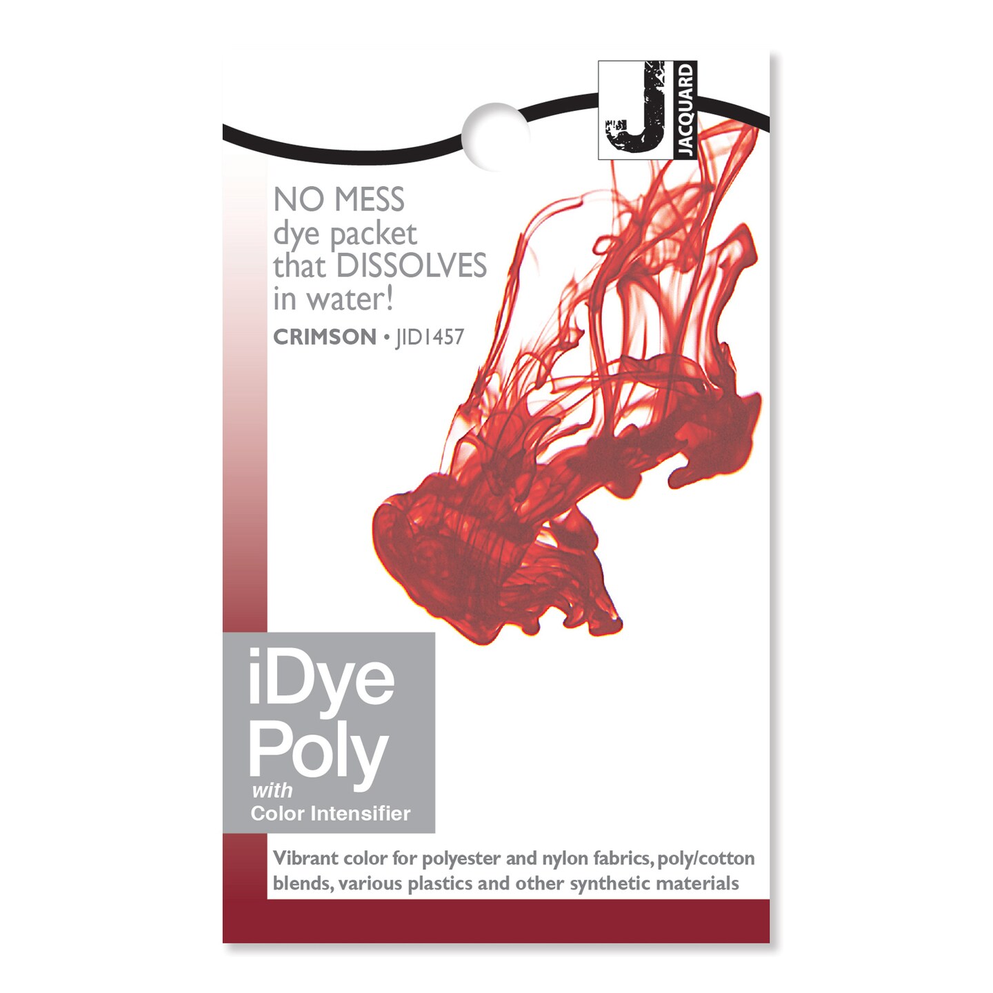 Jacquard iDye Poly, Crimson